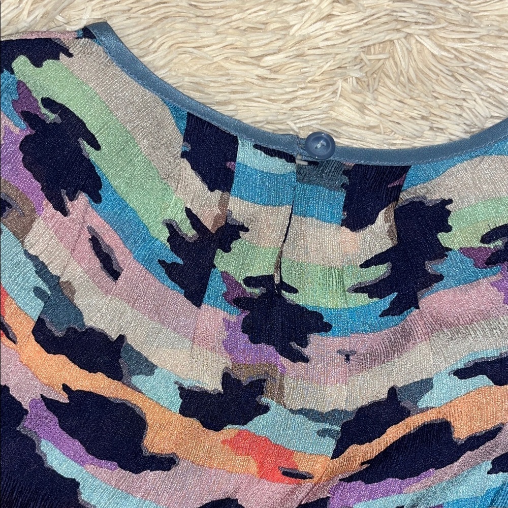 Marc Jacobs Multicolor Patterned Midi Dress - Picture 7 of 7